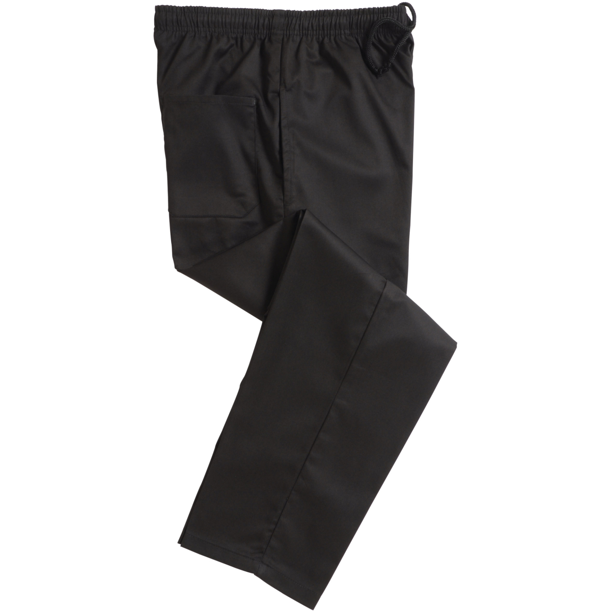 Denny DC18B Unisex Elasticated Trousers - Black