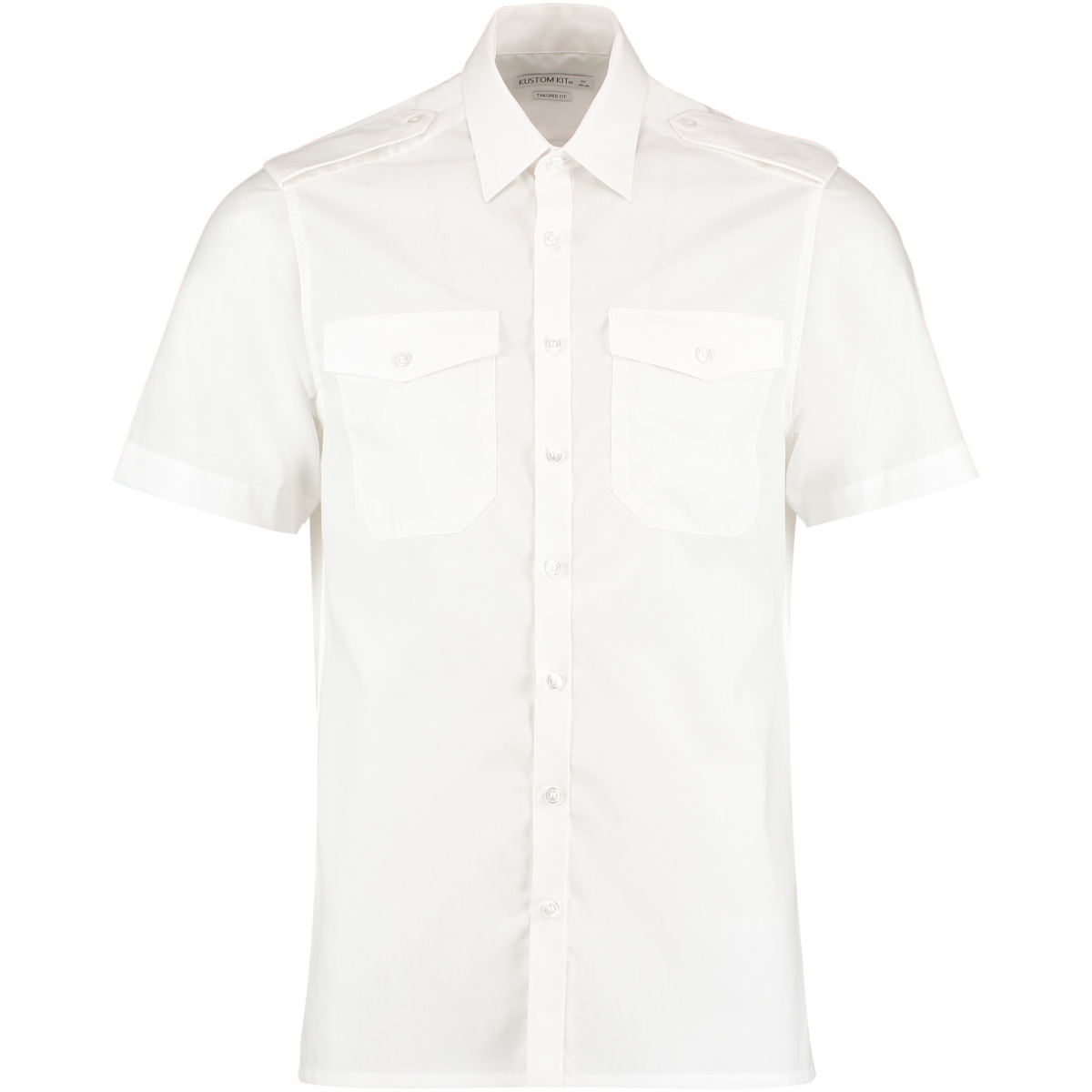 Kustom Kit KK133 Tailored Fit Short Sleeved Pilot Shirt