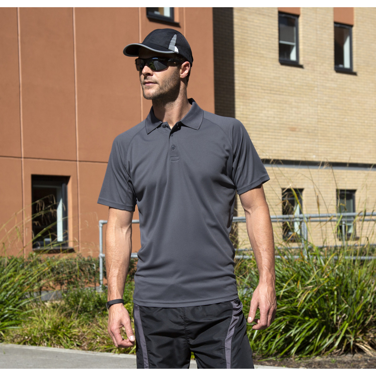 Spiro S288X Unisex Performance Air Cool Polo - Spiro Impact Fitness Wear 