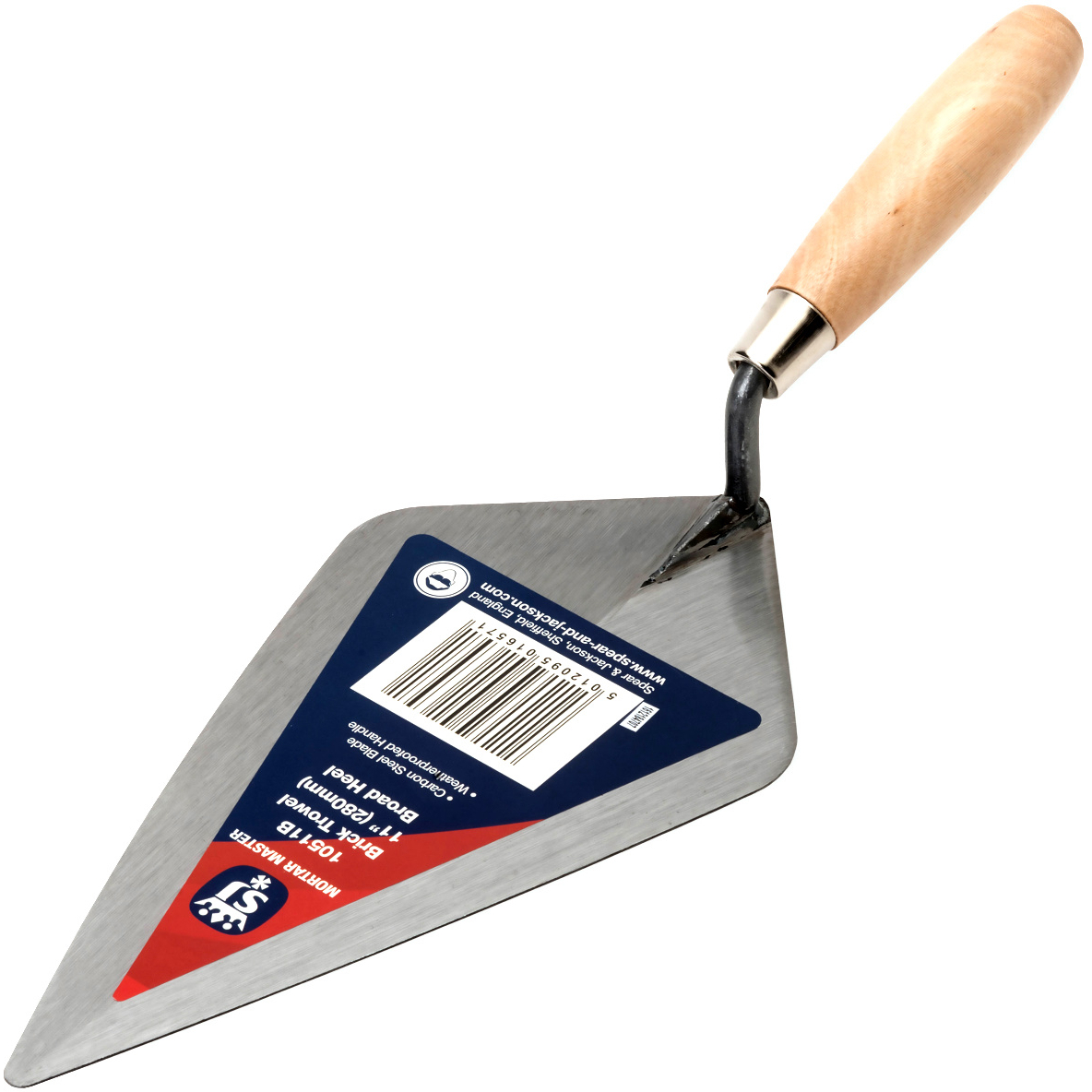 Spear and Jackson 10511B 11" Broad Heel Trowel
