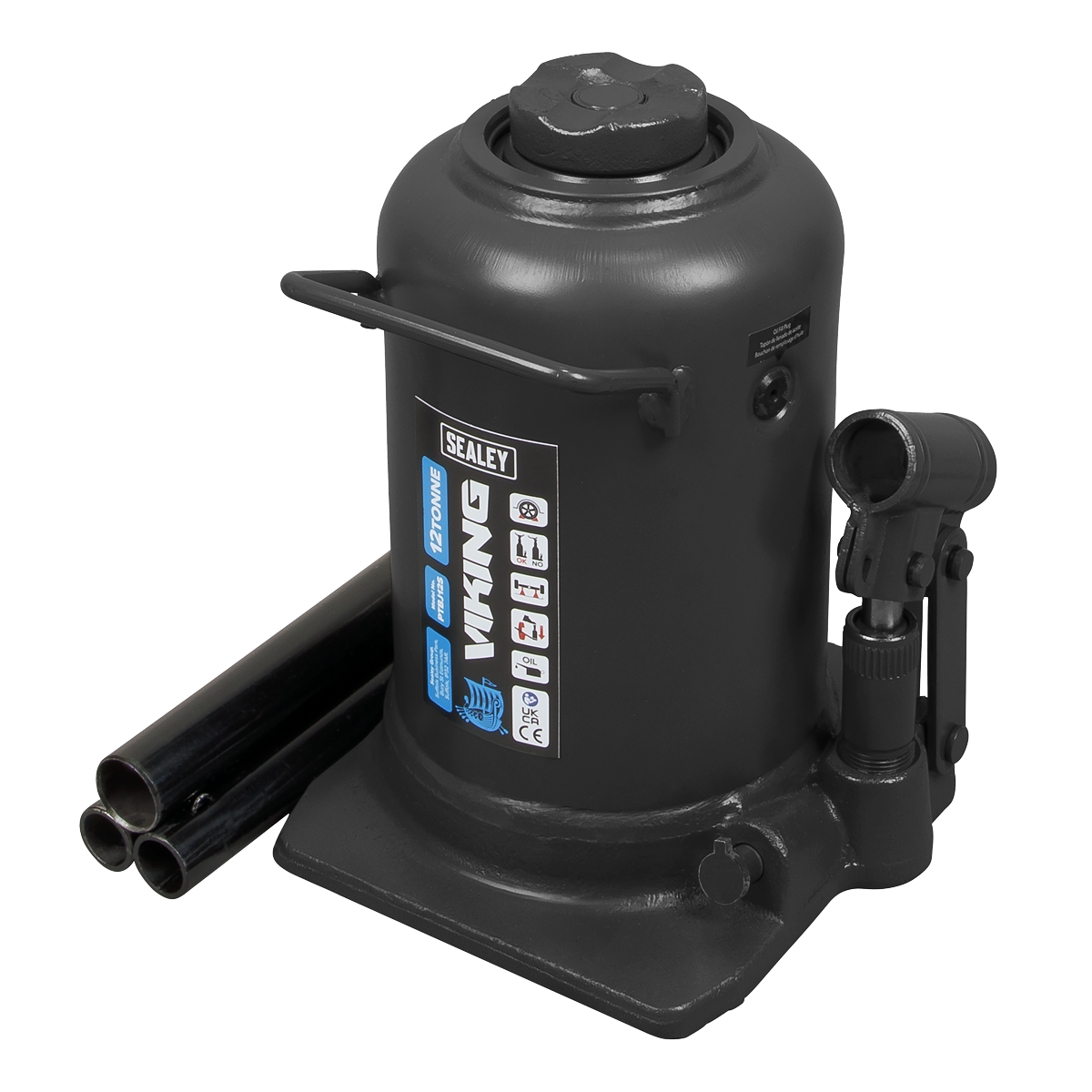 Sealey PTBJ12S Viking Telescopic Bottle Jack 12 Tonne