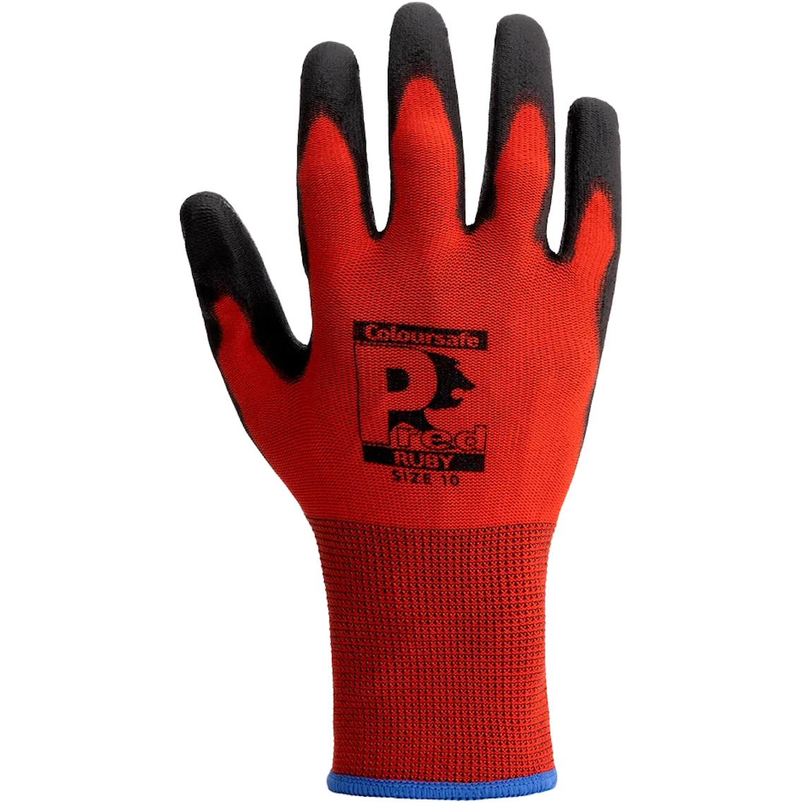 Predator PUPL Coloursafe Pred Ruby Red PU Gloves 4141A