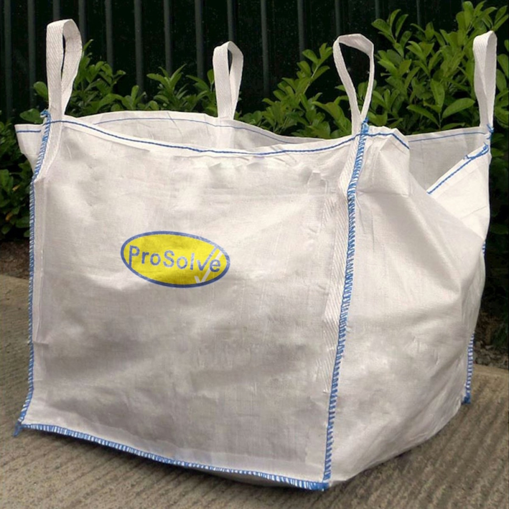 Prosolve PVBBAG85 1 Tonne Bulk Bag Woven Polypropylene 850mm x 850mm x 850mm