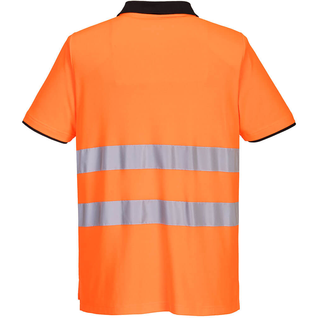 Portwest PW212 Hi-Vis Polo Shirt Short Sleeve