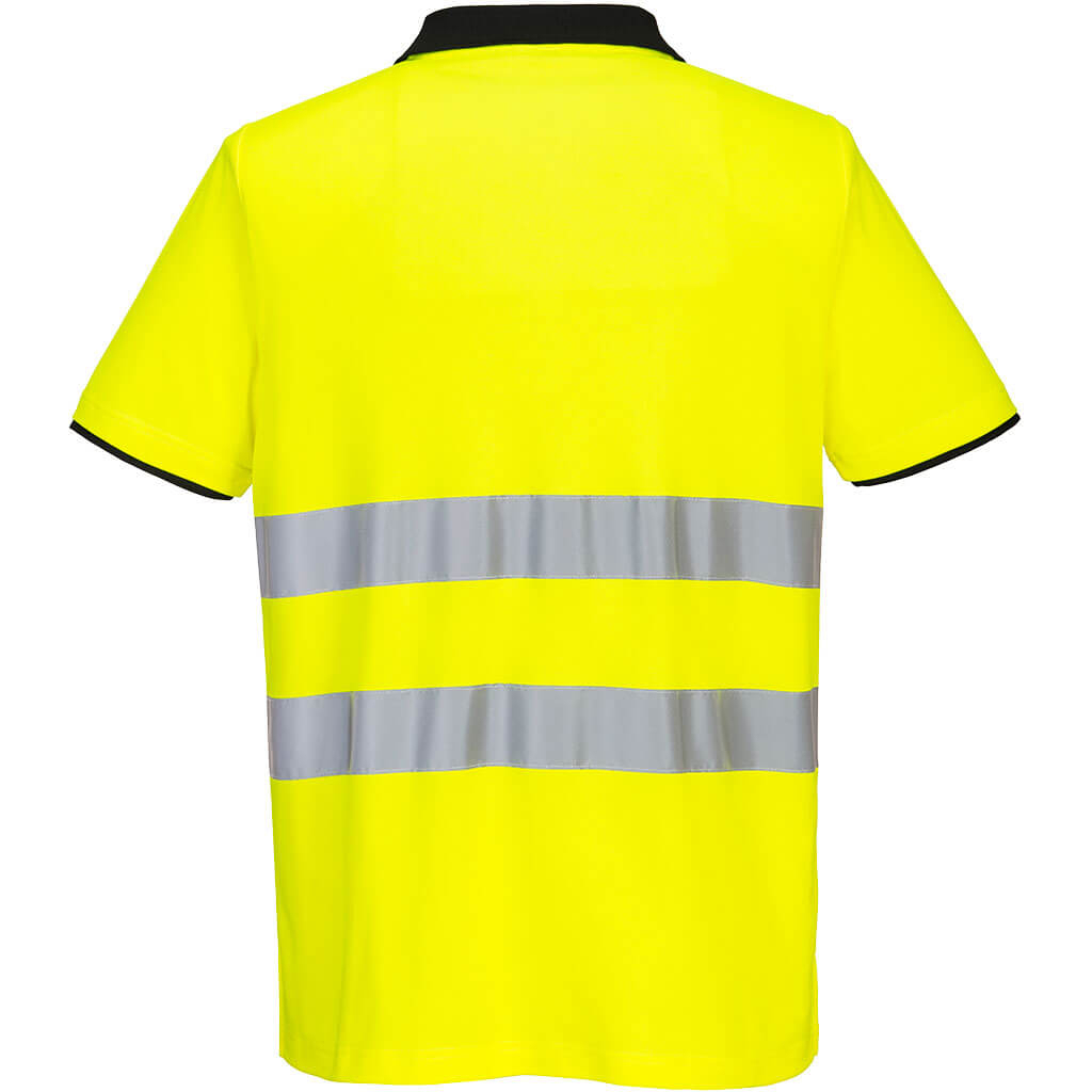 Portwest PW212 Hi-Vis Polo Shirt Short Sleeve