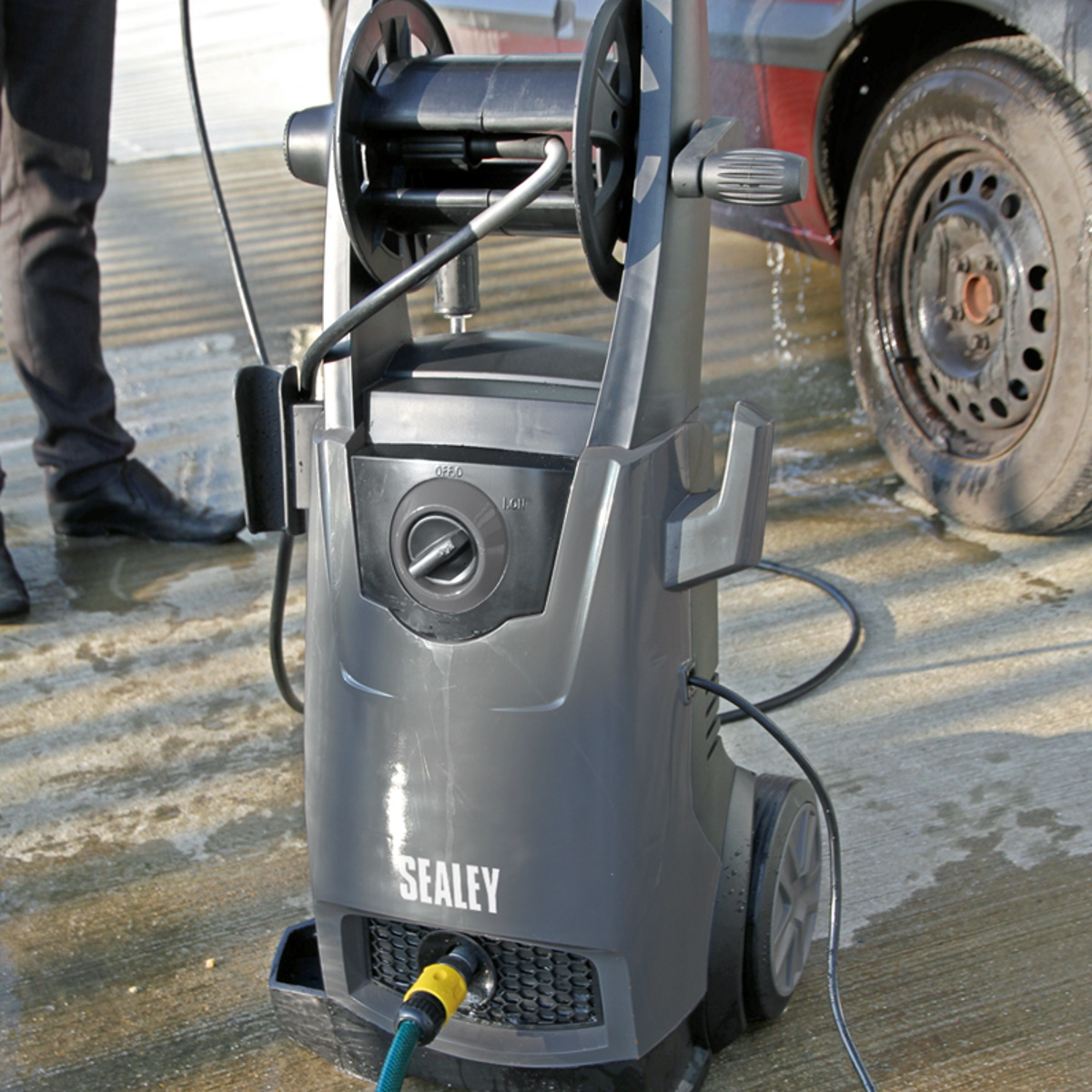 Sealey PW2500 Pressure Washer 170bar with TSS & Rotablast Nozzle 230V
