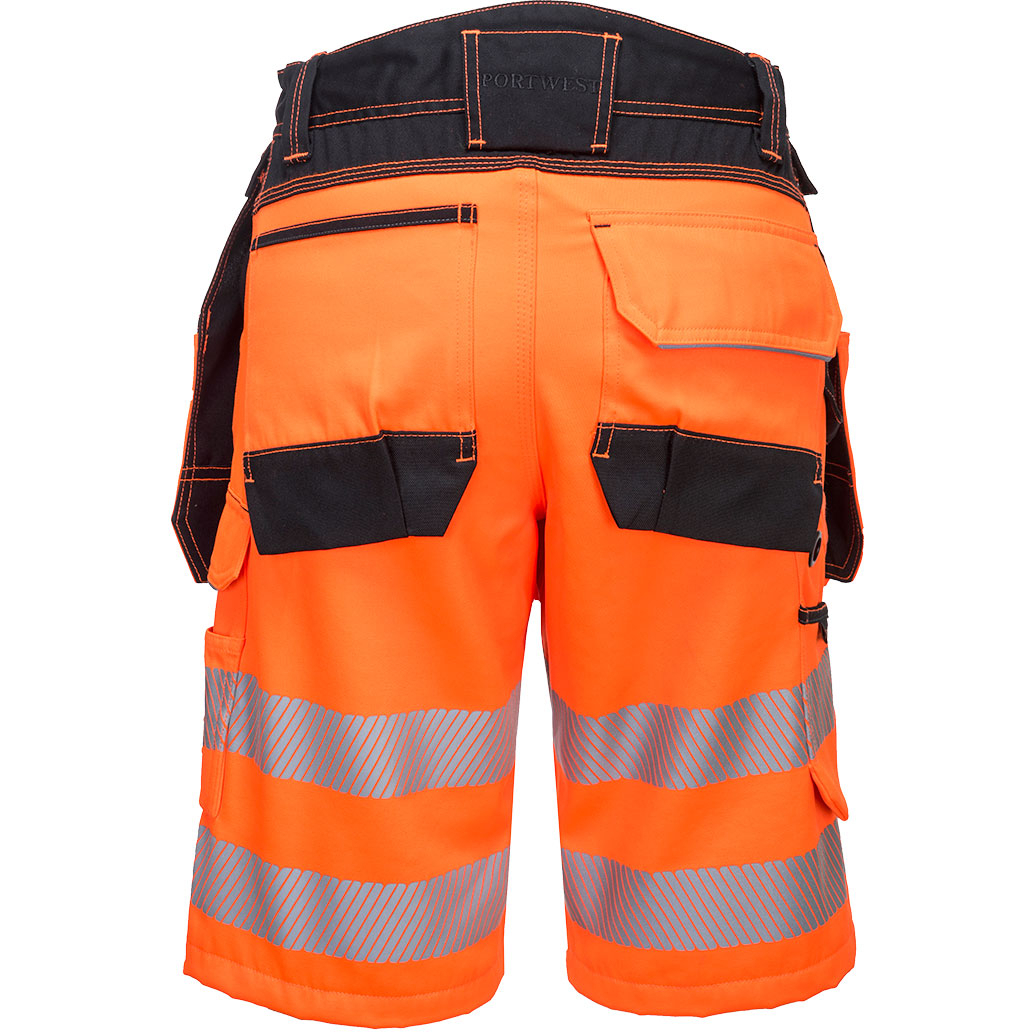 Portwest PW343 PW3 Hi-Vis Holster Shorts High Visibility 