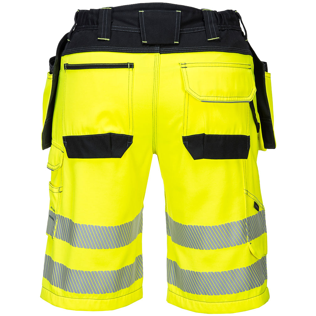 Portwest PW343 PW3 Hi-Vis Holster Shorts High Visibility 