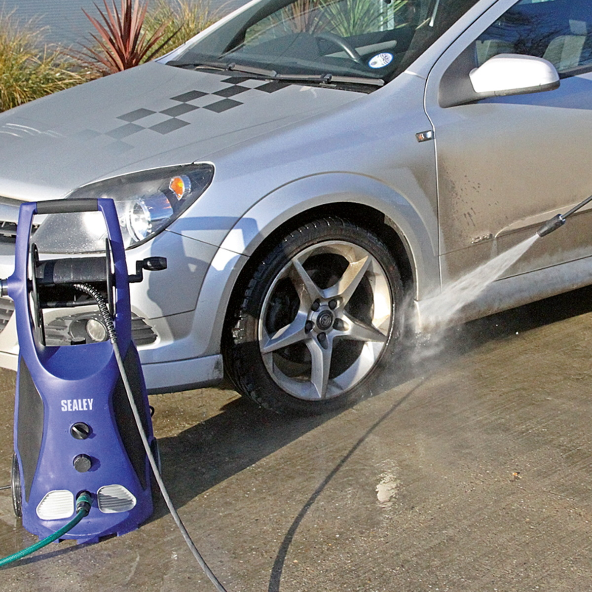 Sealey PW3500 Professional Pressure Washer 140bar with TSS & Rotablast Nozzle 230V