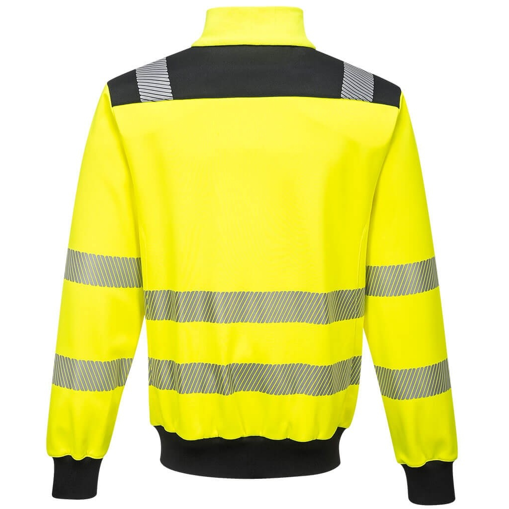 Portwest PW370 PW3 Hi-Vis Sweatshirt High Visibility - Yellow or Orange