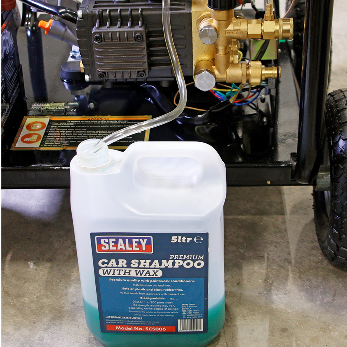 Sealey PWDM3600 Pressure Washer 290bar 15ltr/min 10hp 4-Stroke Diesel