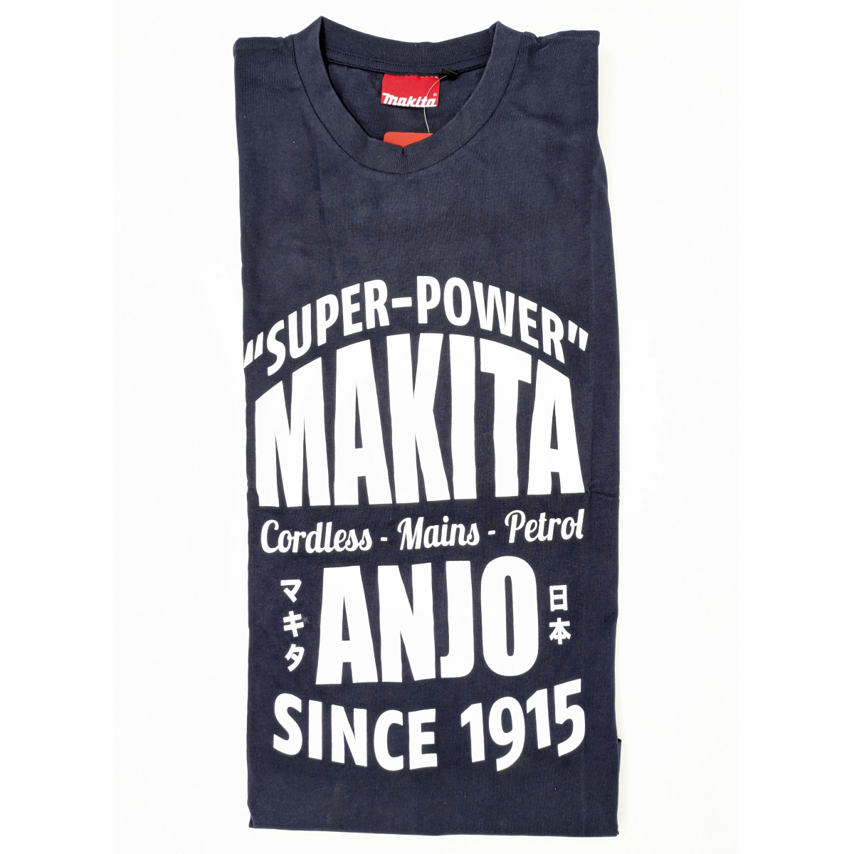 Makita 98P600NV-XL (MW601) Navy T Shirt with Makita Anjo 1915 Logo - Extra Large