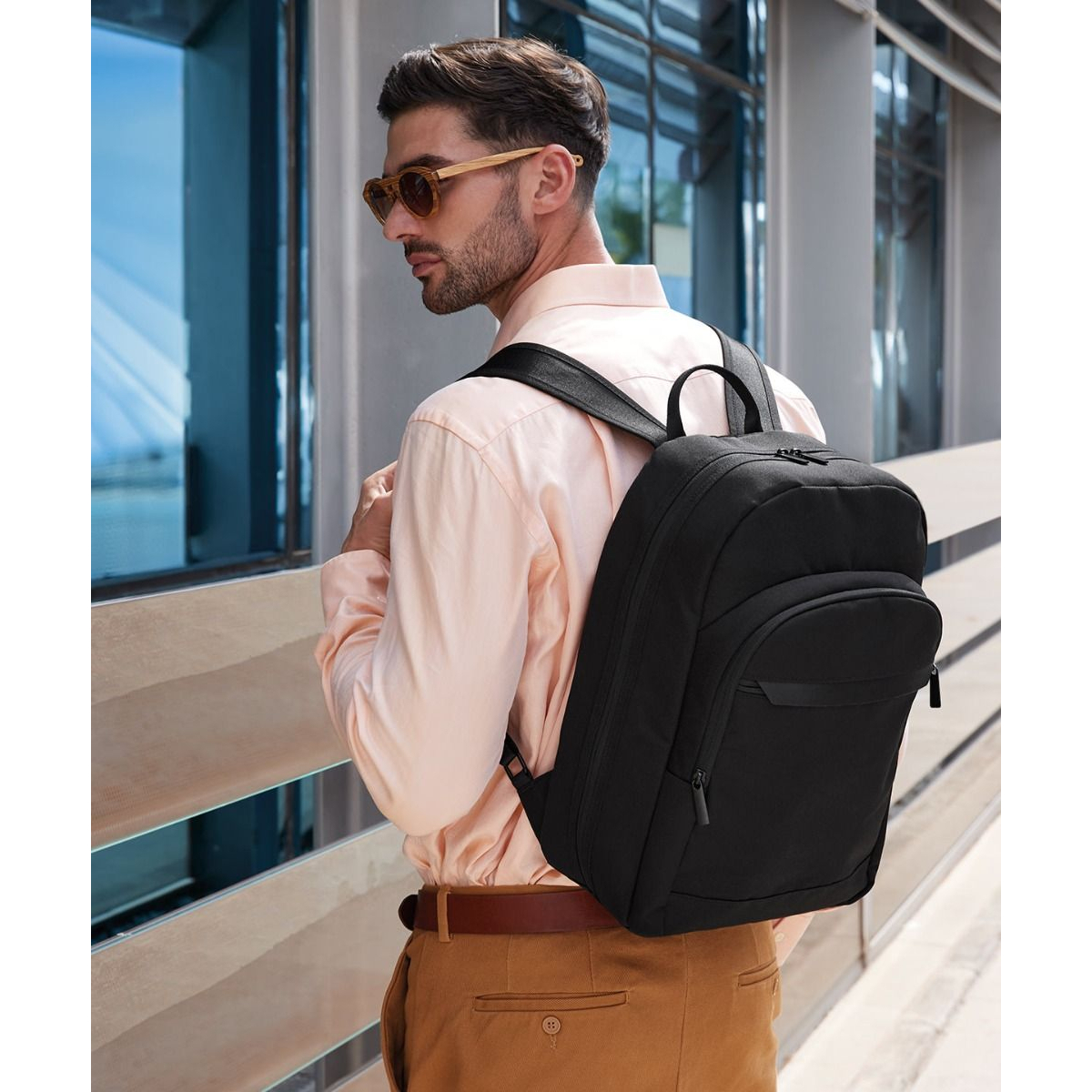Quadra Airside QD810 Black Underseat Backpack