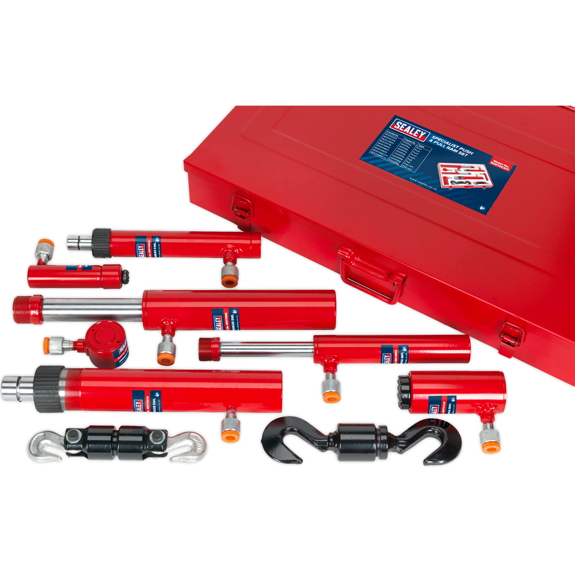 Sealey RE97XCKIT Specialist Push & Pull Ram Set