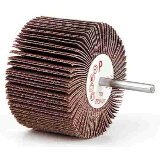 Bibielle RG0200 30x10mm 180 Grit Shaft mounted flap wheel (single wheel)