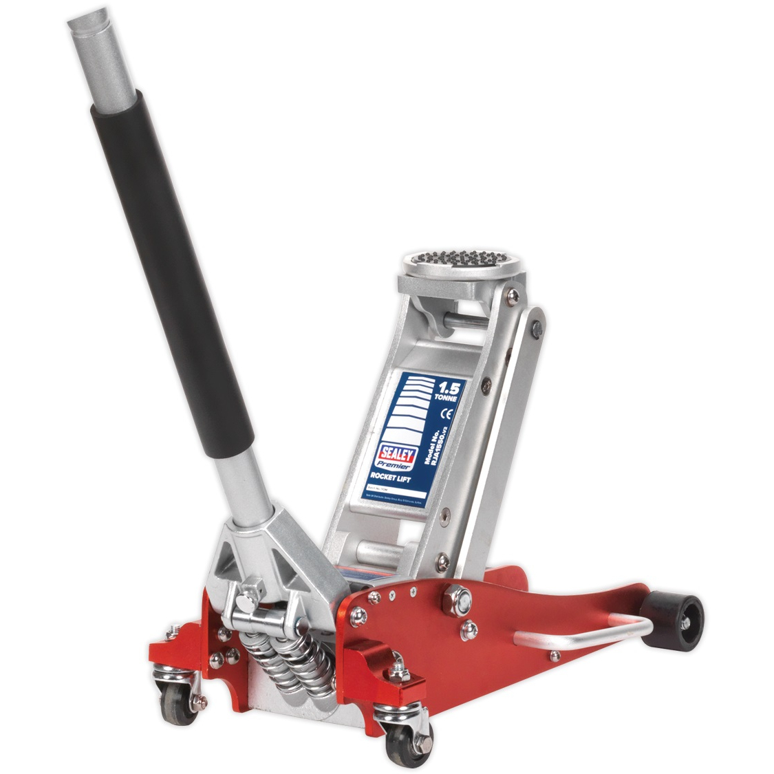 Sealey RJA1550 Trolley Jack 1.5tonne Low Entry Aluminium Rocket Lift