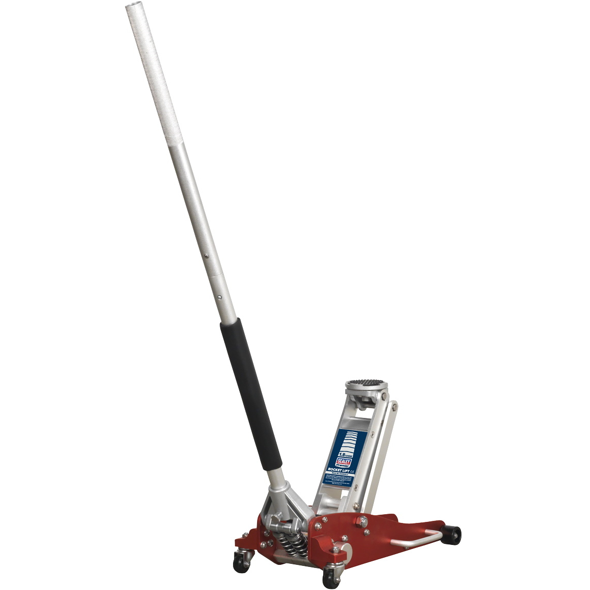 Sealey RJA1800 Trolley Jack 1.8tonne Low Entry Aluminium Rocket Lift