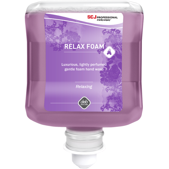 SC Johnson RLX1L  Luxurious Relax Foam Hand Wash ( Pack x 6 1L Cartridges )