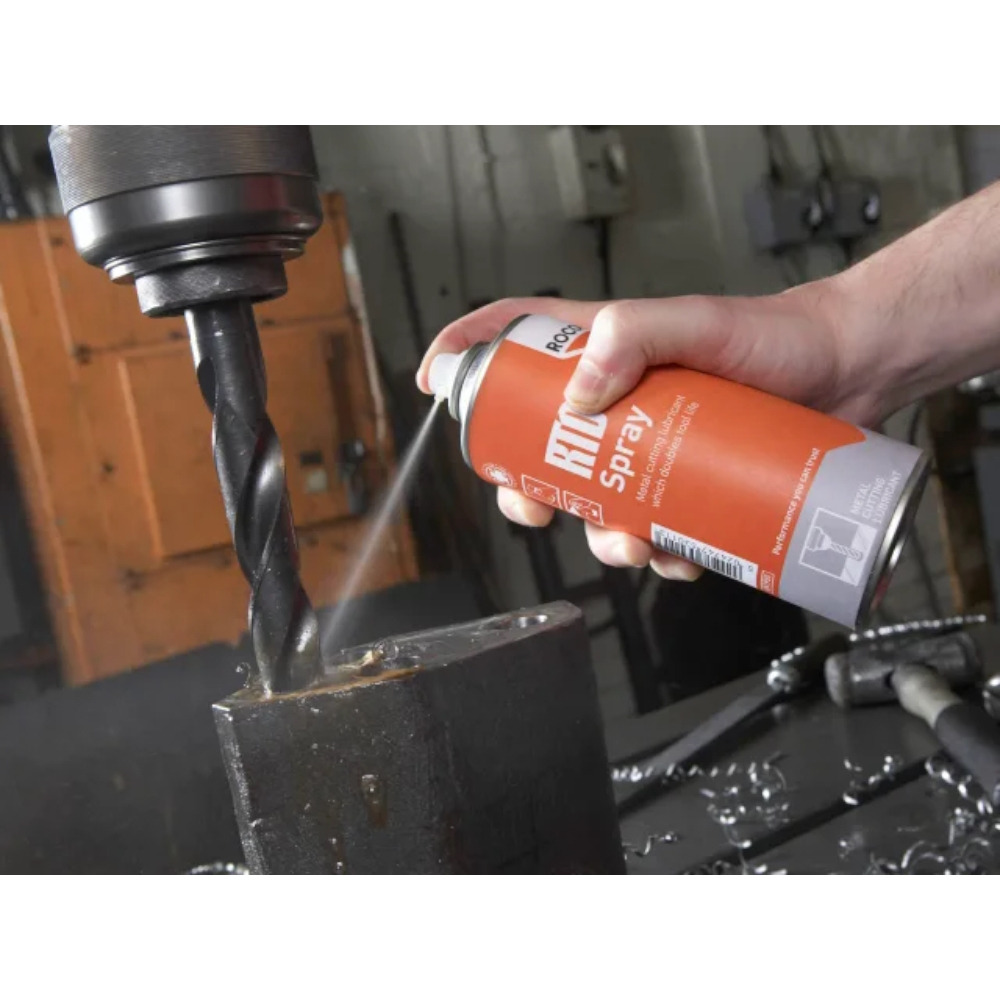 Rocol 53011 RTD Spray - Metal Cutting Lubricant which Doubles Tool Life 400ml