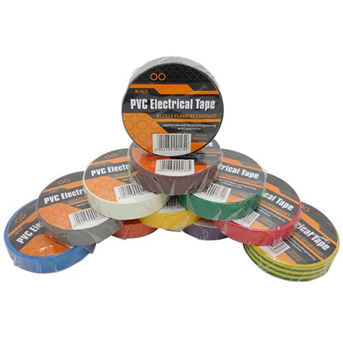 Lawson-HIS TE19 PVC Electrical Insulation Tape 19mm x 33Mtrs