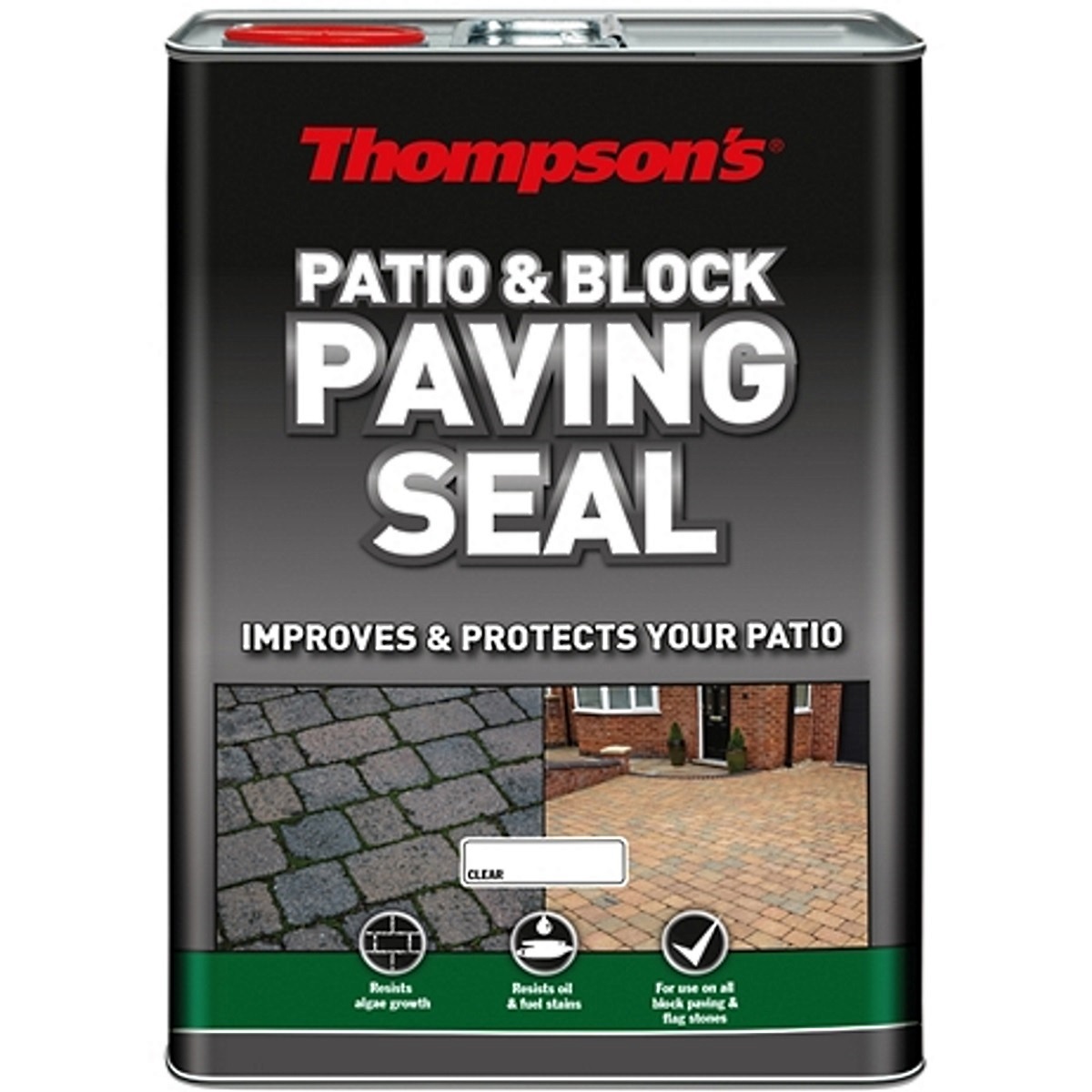 Ronseal 36313 Thompsons Patio & Block Paving Seal Satin 5 Litre RSLPBPSS5L