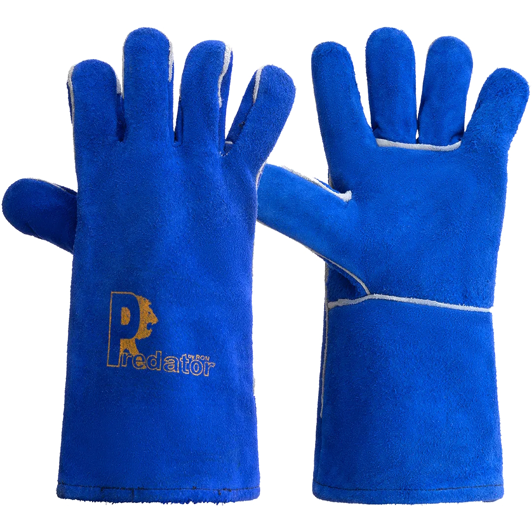 Predator RSW1C Blue Lightning Lined Welding Gauntlet