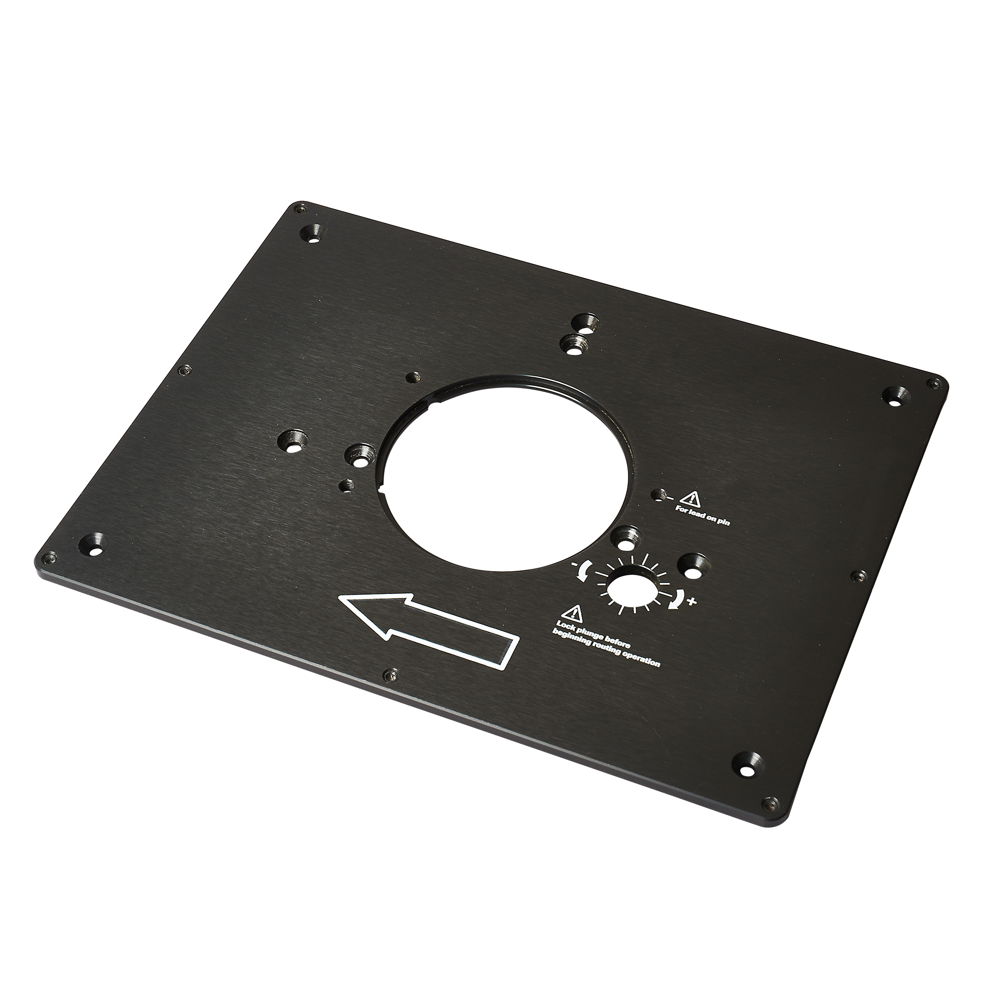 Trend RTI/PLATE/A Router table insert plate alloy