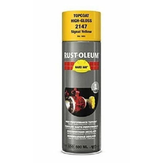 Rust-Oleum 2147 Hard Hat® Signal Yellow Aerosol (500ml)