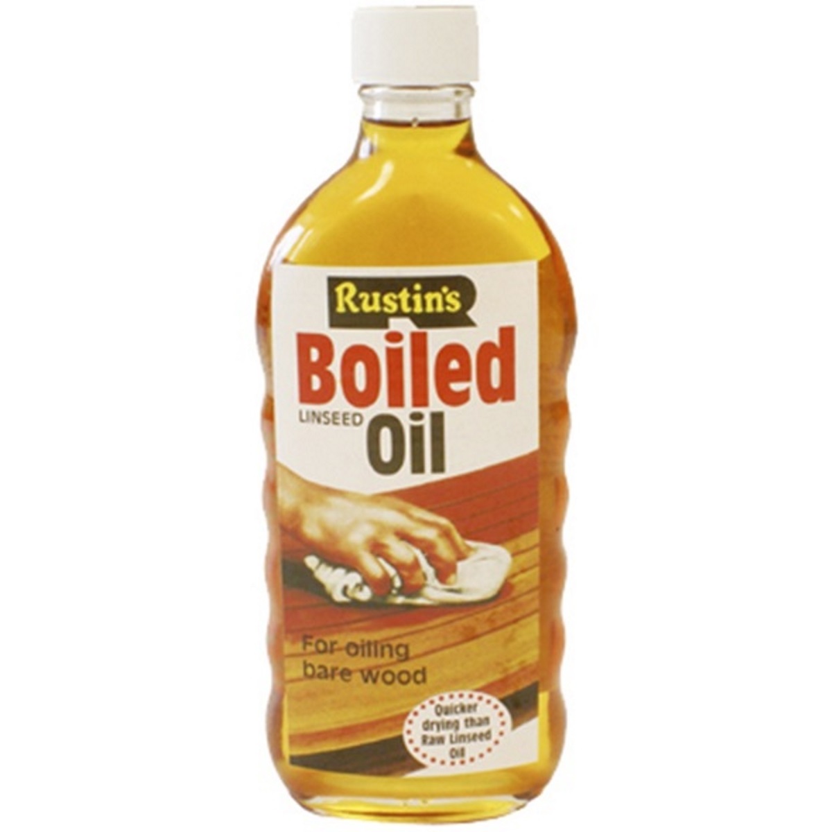 Rustins BOIL500 Linseed Oil Boiled 500ml RUSLOB500