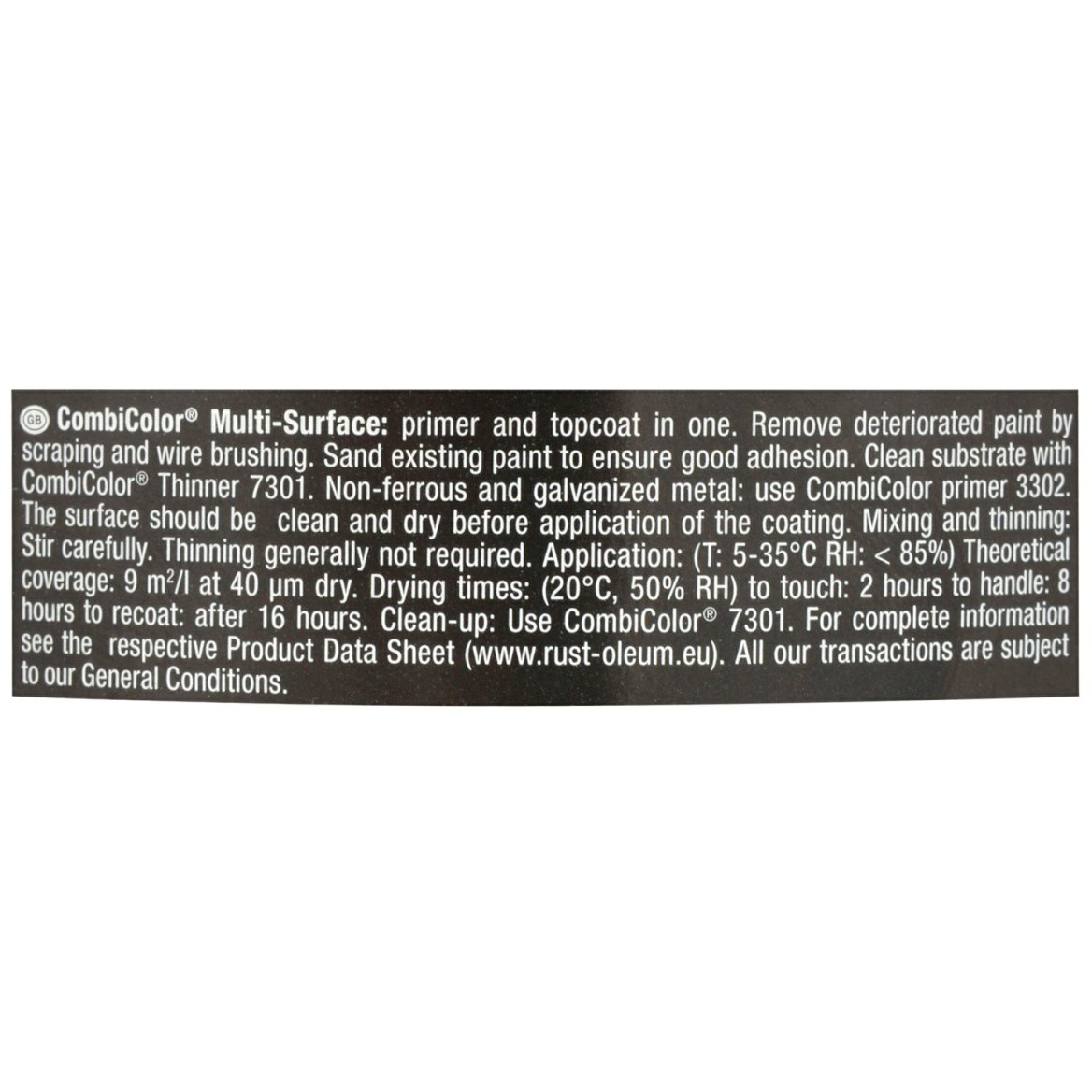 Rustoleum 7300MS.2.5 CombiColor 3-in-1 Multi-Surface 2.5l-White RAL 9010