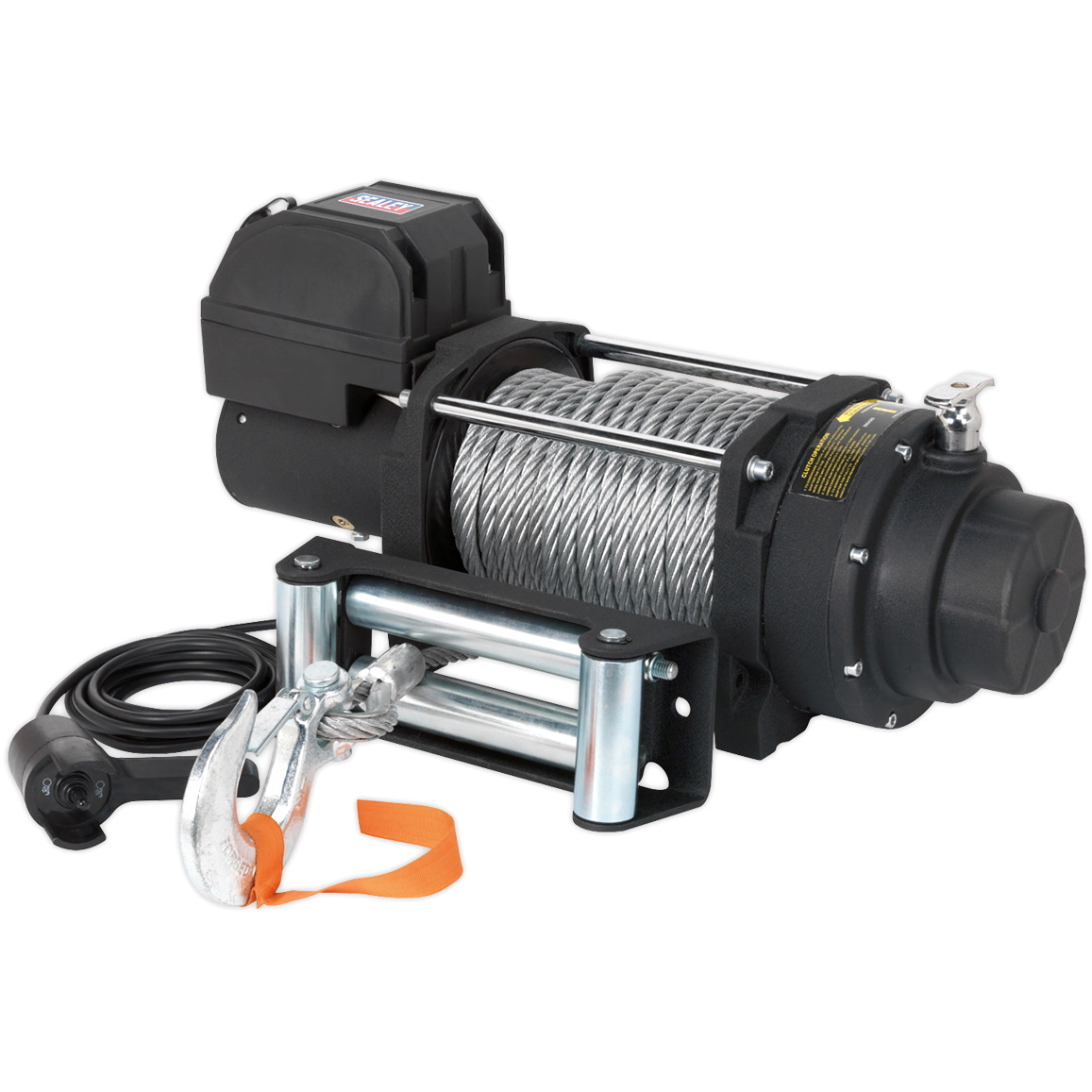Sealey RW8180 Recovery Winch 8180kg Line Pull 12V Industrial