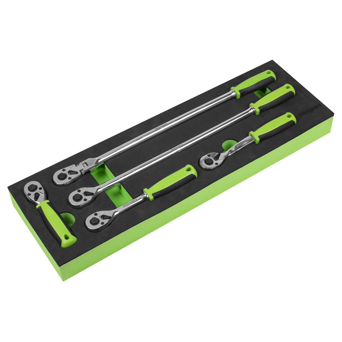 Sealey S01230 Ratchet Wrench Set 5pc 3/8"Sq Drive Flip Reverse
