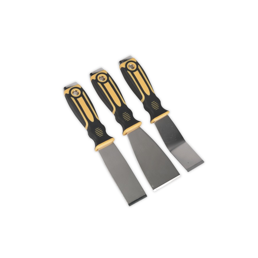 Sealey S0856 Scraper Set with Hammer Cap 3 Piece
