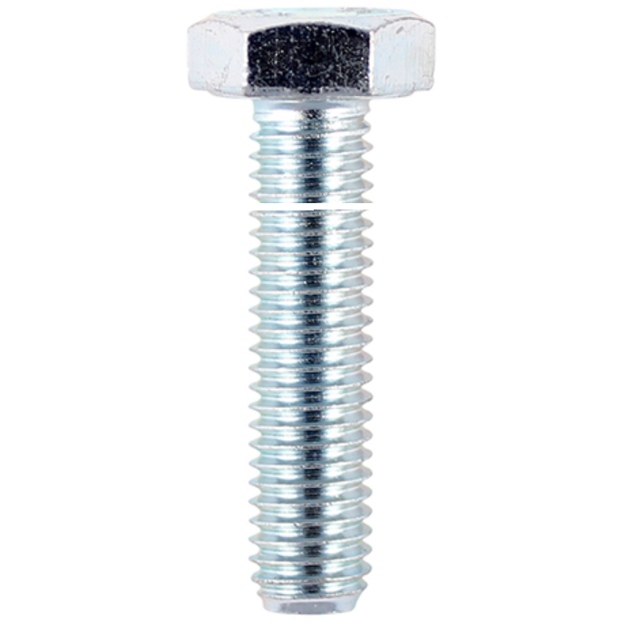 Timco S1235Z M12x35 BZP Hex Setscrews, Box of 100