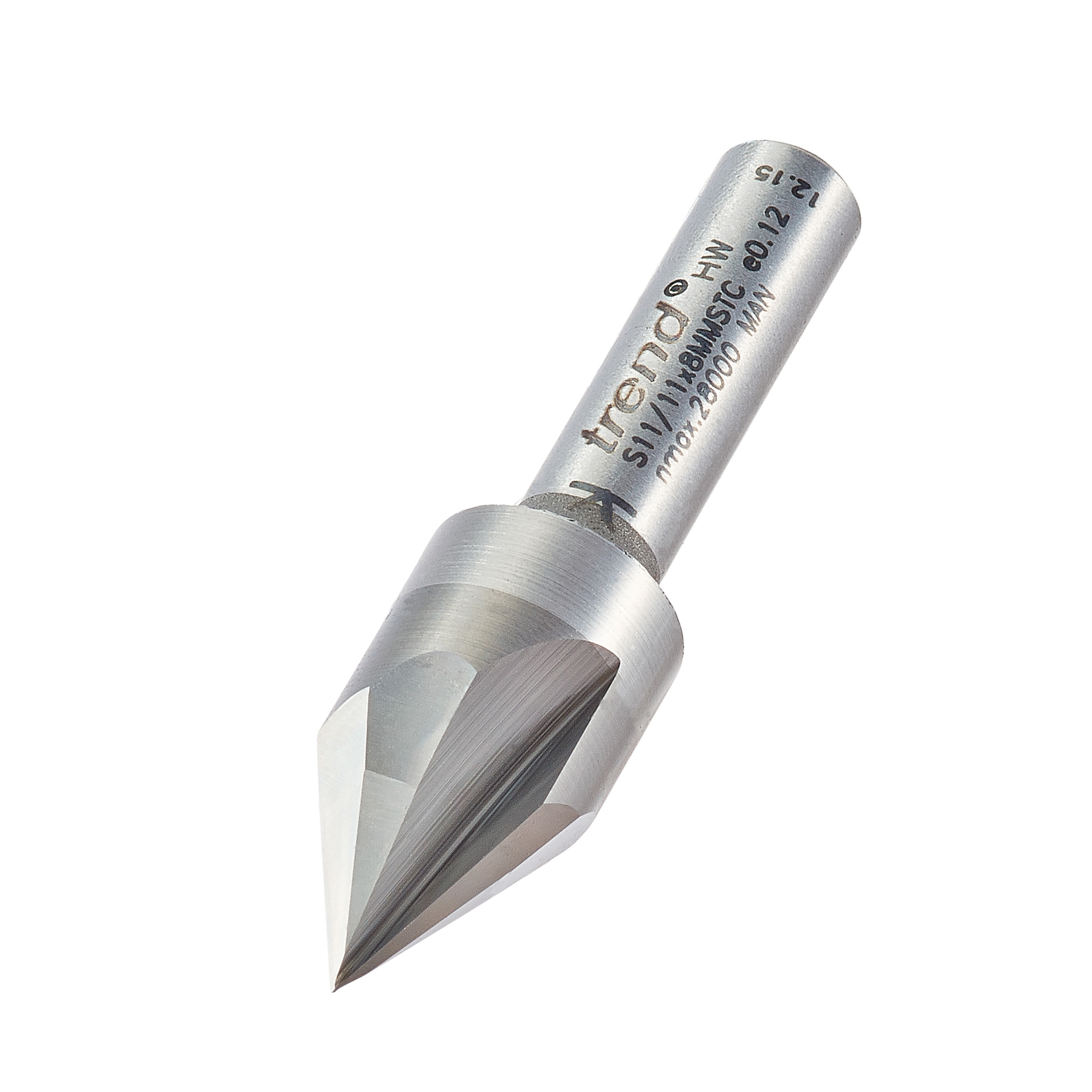 Trend S11/11X8MMSTC Triple flute engraver cutter