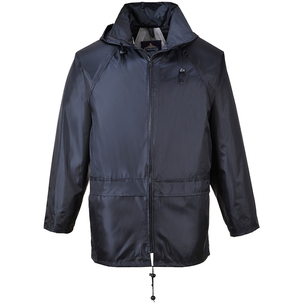Portwest S440 Classic Rain Jacket Rainwear - Portwest Chest XL (46"-48") - Navy Blue (NB)