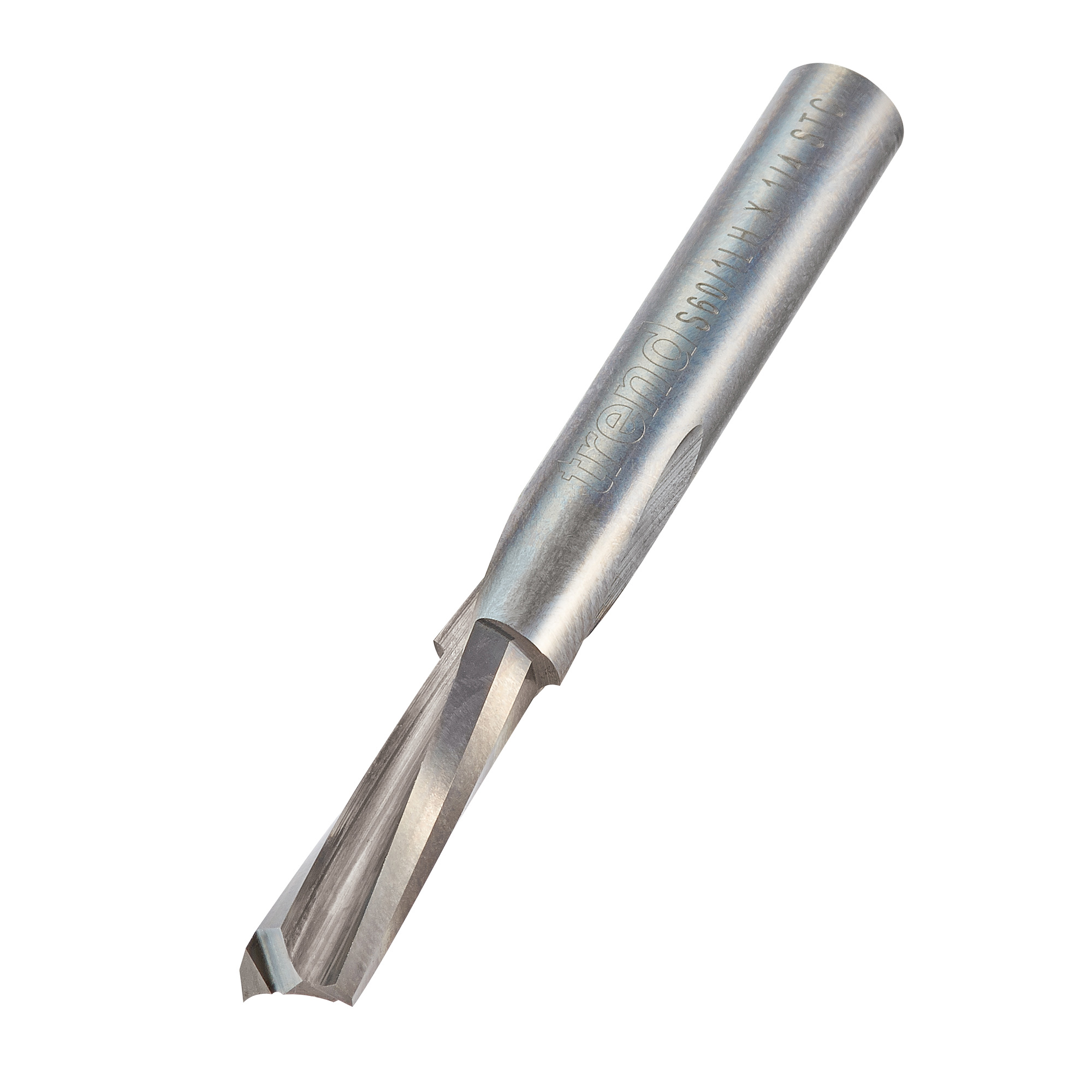 Trend S60/1LHX1/4STC Acrylic spiral downcut cutter 6.3mm diameter