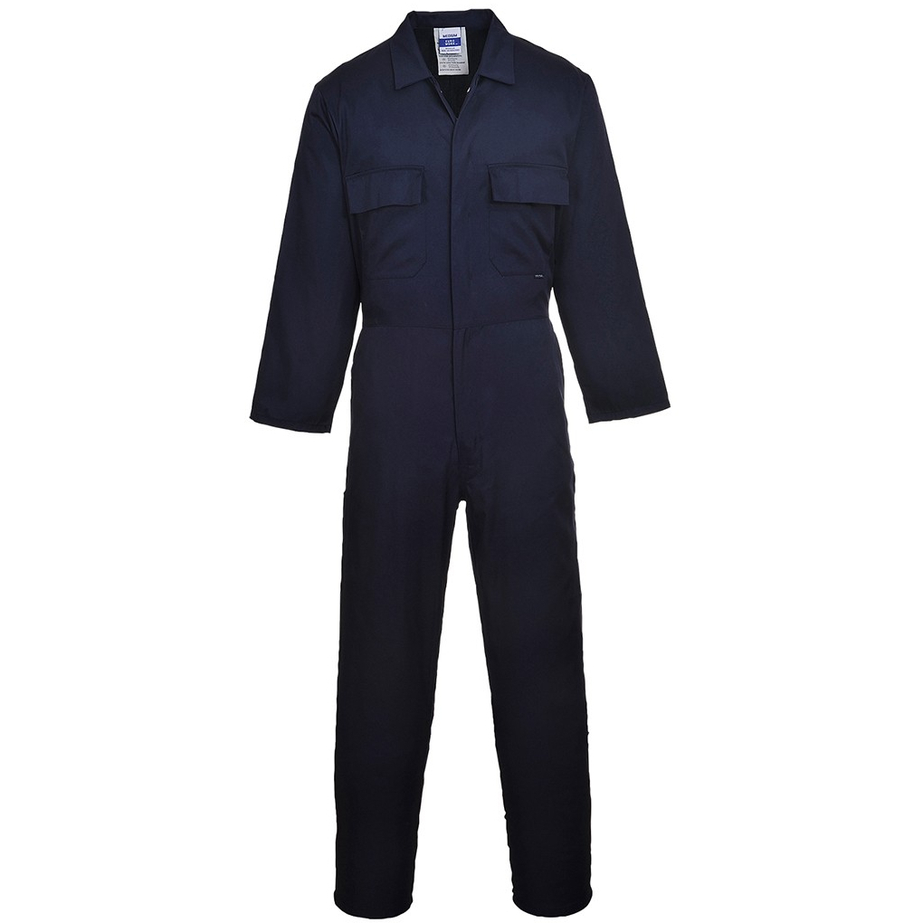 Portwest S999 Regular Euro Work Coverall (Regular Leg Length) S999 - Small,Navy