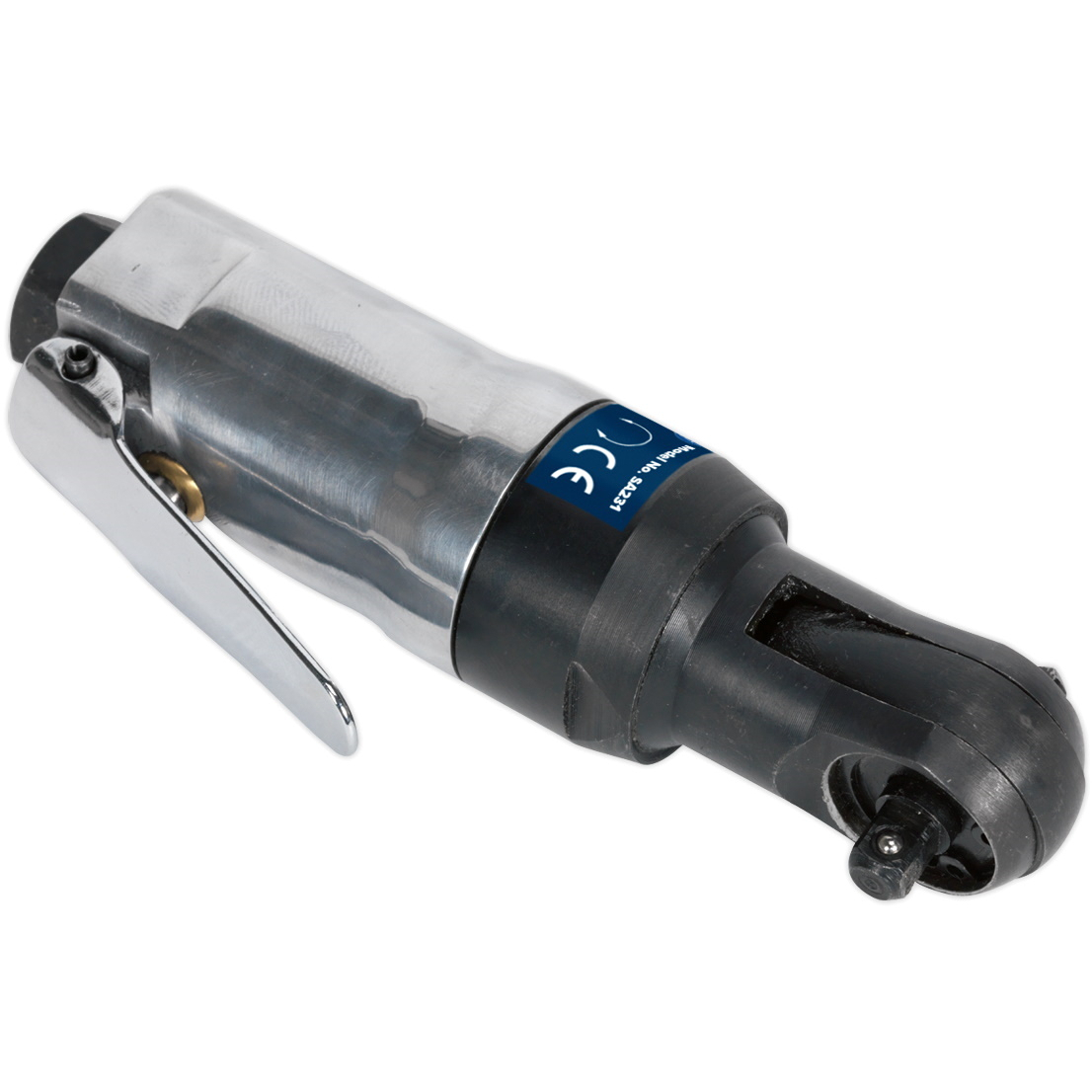 Sealey SA231 Air Ratchet Wrench 3/8"Sq Drive Super Stubby