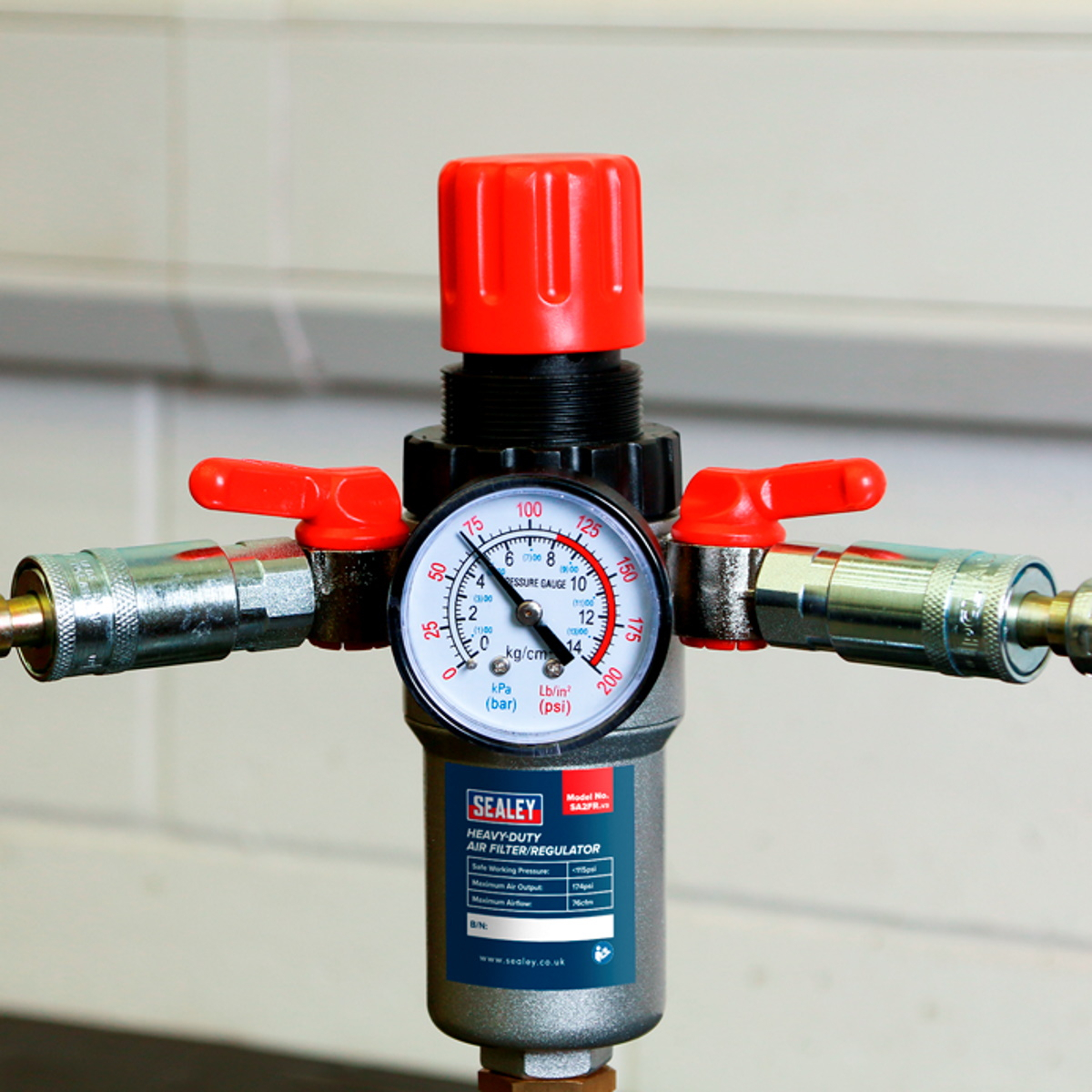 Sealey SA2FR Air Regulator Heavy-Duty
