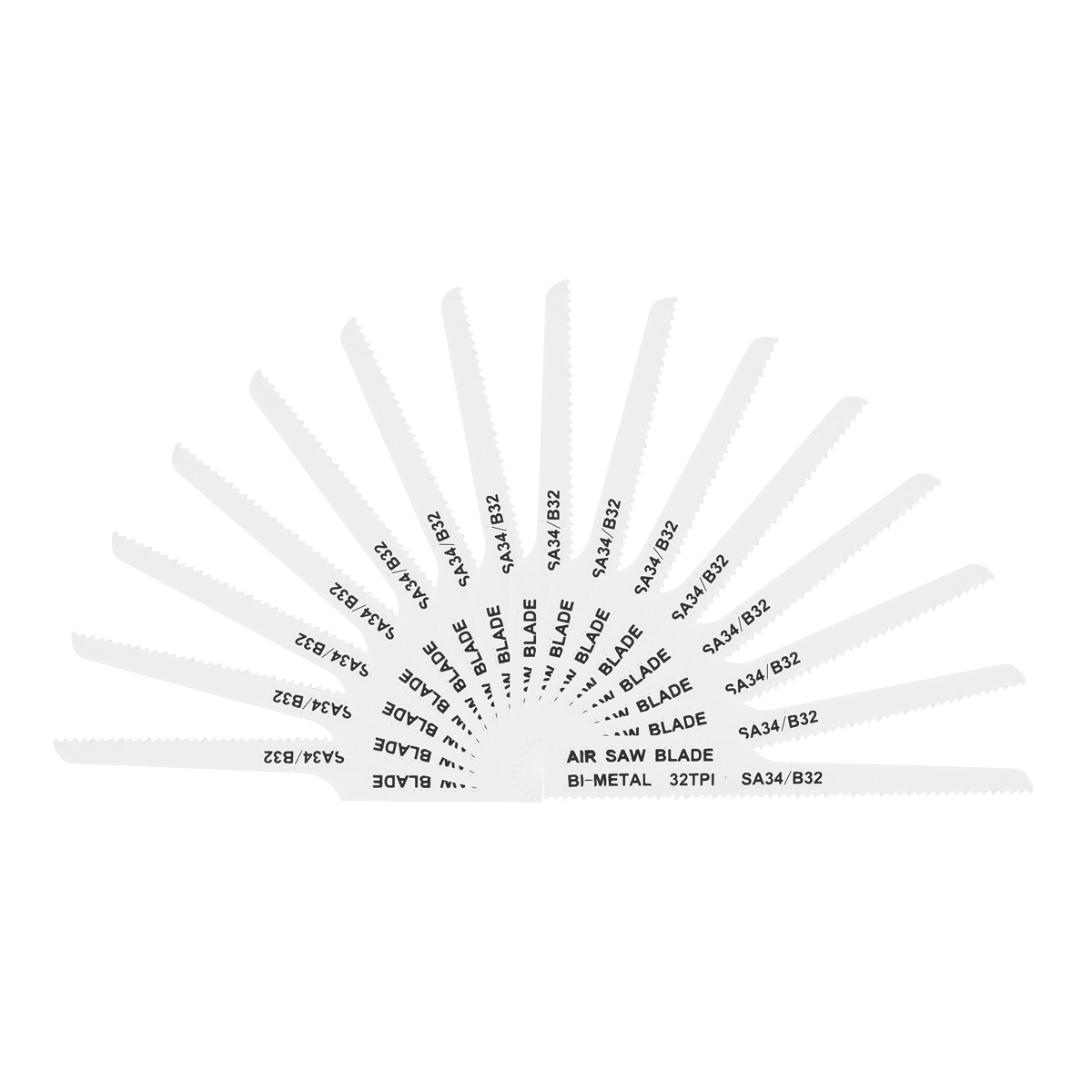 Sealey SA34/B3215 Air Saw Blade 32tpi - Pack of 15