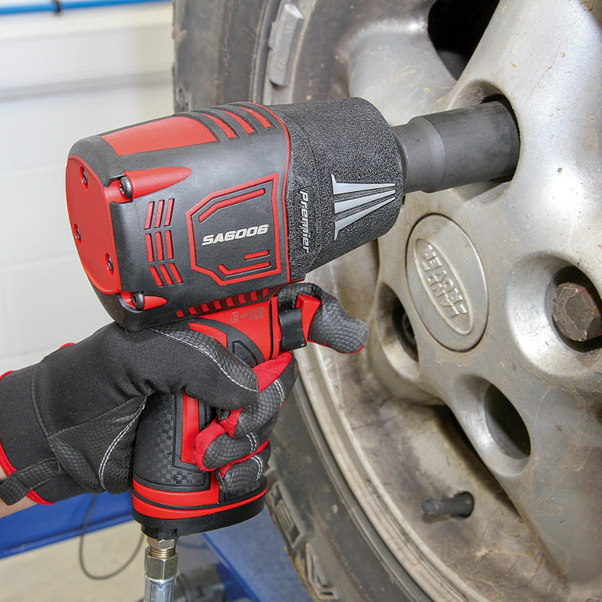 Sealey SA6006 Composite Air Impact Wrench 1/2"Sq Drive Twin Hammer