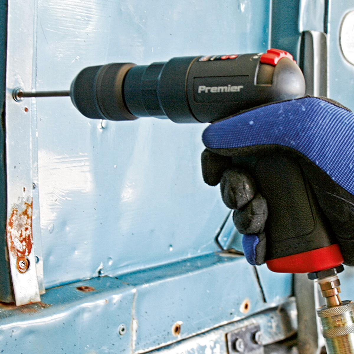 Sealey SA620 Air Pistol Drill with 10mm Keyless Chuck Super-Duty