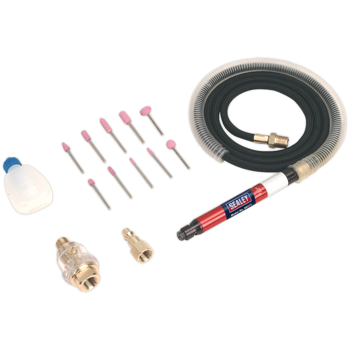 Sealey SA673 Air Micro Die Grinder &oslash;3mm Collet