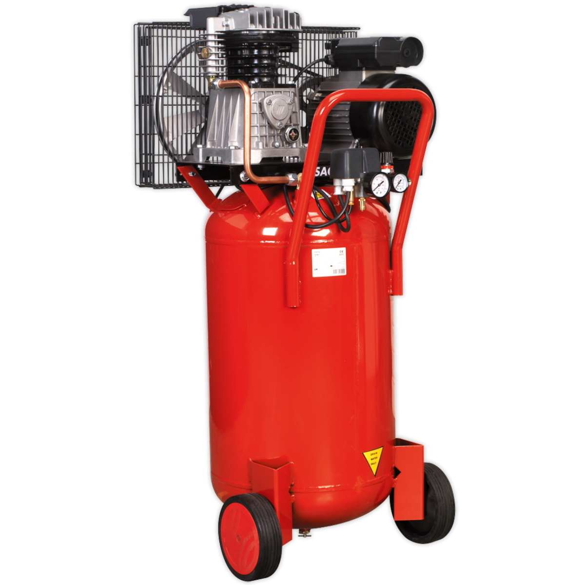 Sealey SAC1903B Compressor 90ltr Vertical Belt Drive 3hp 230V