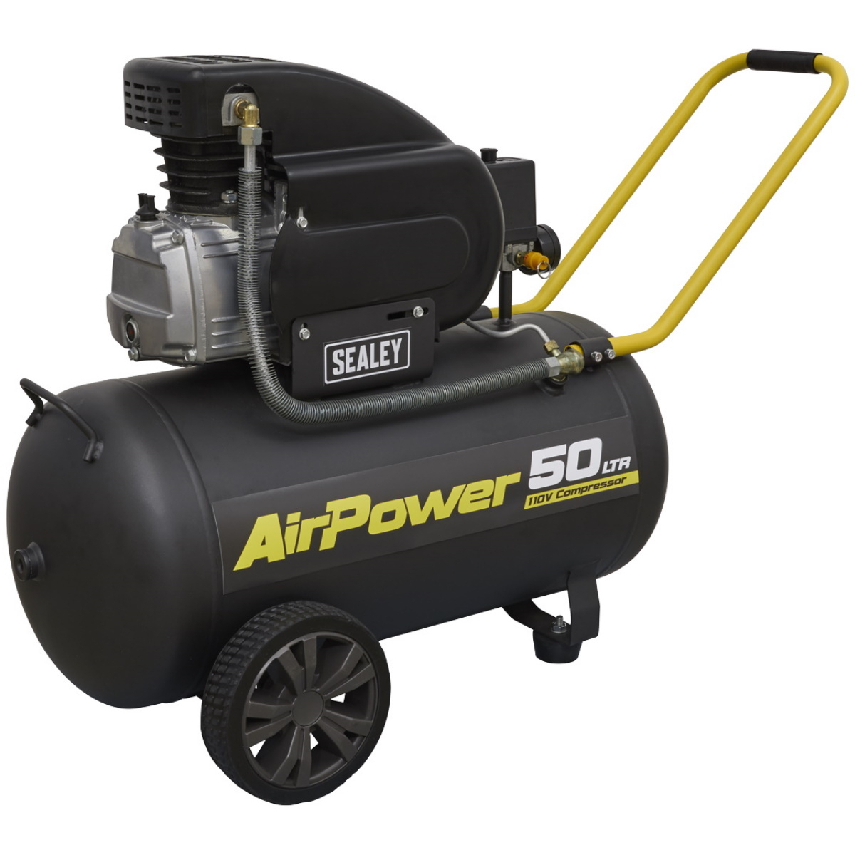 Sealey SAC5020E110V Compressor 50ltr Direct Drive 2hp 110V