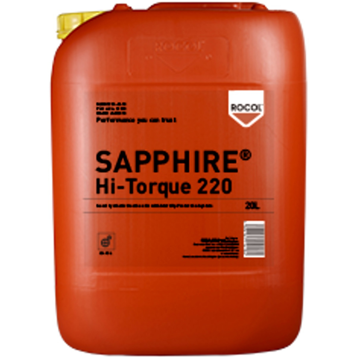 Rocol 21015 Sapphire Hi-Torque 220 Semi-Synthetic Industrial Gear Oil 20ltr