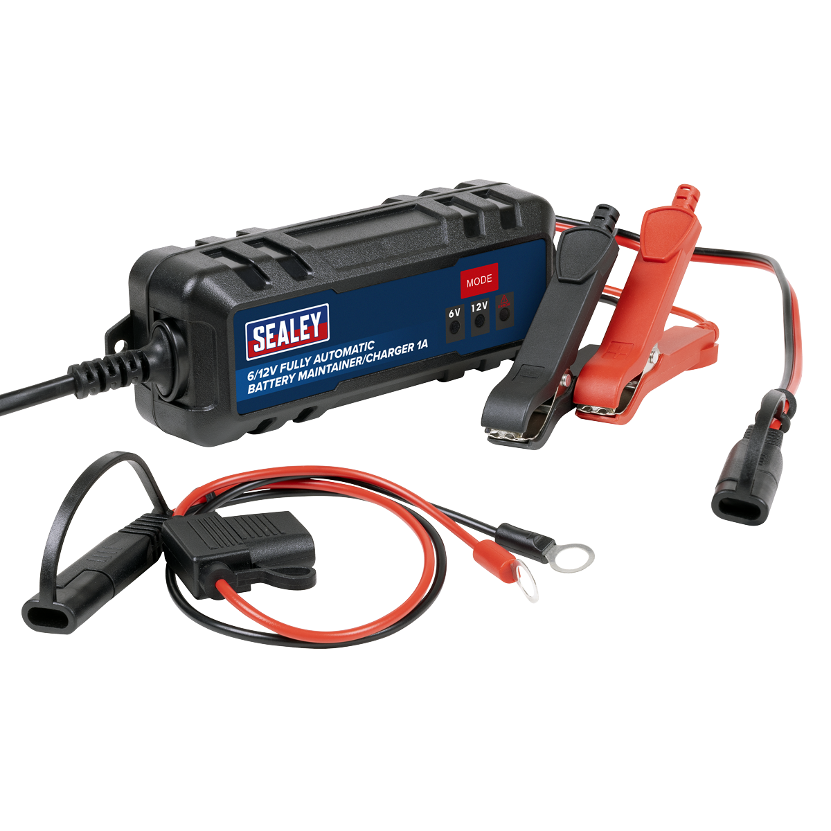 Sealey SBC1 6/12V Fully Automatic Battery Maintainer/Charger 1A