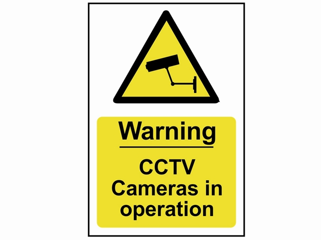 Scan 1311 Warning Sign CCTV Cameras In Operation - PVC 200 x 300mm
