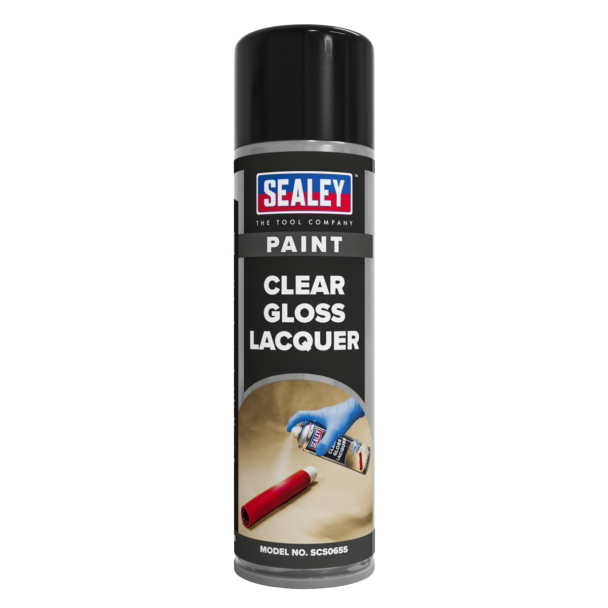 Sealey SCS065S Gloss Lacquer 500ml - Clear